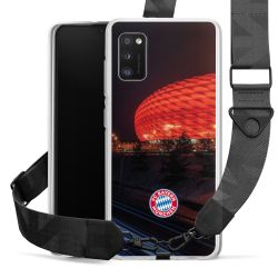 Allianz Arena bei Nacht FCB