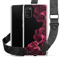 Rose vintage su nero