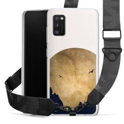 Twee vogels en de maan