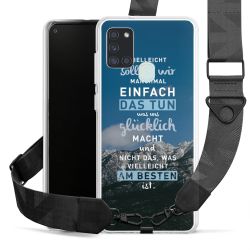 Carry Case mit Gurtband schwarz