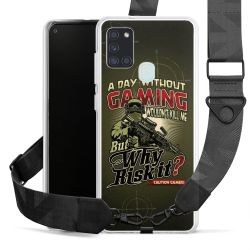 Carry Case mit Gurtband schwarz