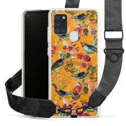 Vogels Bloemen Behang