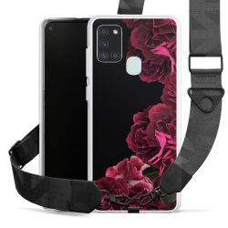 Rose vintage su nero