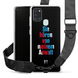 Carry Case mit Gurtband schwarz