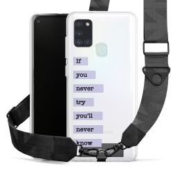 Carry Case mit Gurtband schwarz