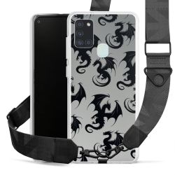 Carry Case mit Gurtband schwarz