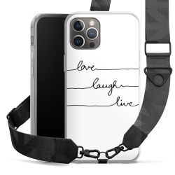 Carry Case mit Gurtband schwarz