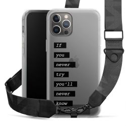 Carry Case mit Gurtband schwarz