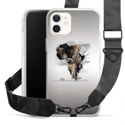 Carry Case mit Gurtband schwarz