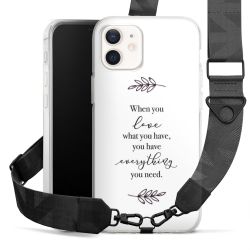 Carry Case mit Gurtband schwarz