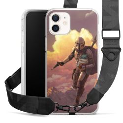 Der Mandalorianer und Grogu Sonnenguntergang Wolken