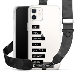 Carry Case mit Gurtband schwarz