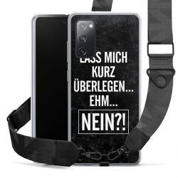 Carry Case mit Gurtband schwarz