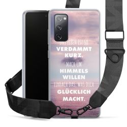Carry Case mit Gurtband schwarz