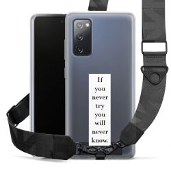 Carry Case mit Gurtband schwarz