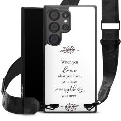 Organic Carry Case Gurtband schwarz