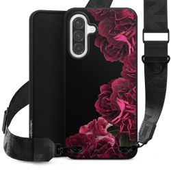 Rose vintage su nero