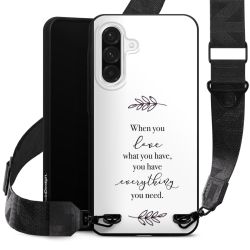 Organic Carry Case Gurtband schwarz