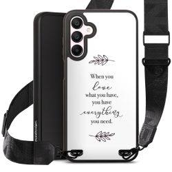 Organic Carry Case Gurtband schwarz