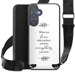 Organic Carry Case Gurtband schwarz