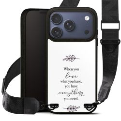 Organic Carry Case Gurtband schwarz