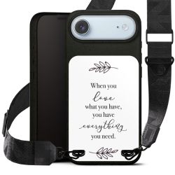 Organic Carry Case Gurtband schwarz