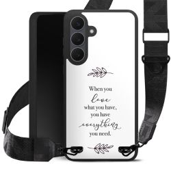 Organic Carry Case Gurtband schwarz