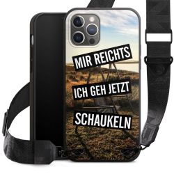 Organic Carry Case schwarz Gurtband schwarz