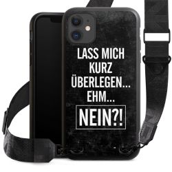 Organic Carry Case schwarz Gurtband schwarz