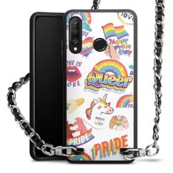 Carry Case Black Line Glamour strap