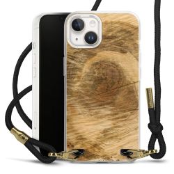 Carry Case Transparent Fabric black/gold