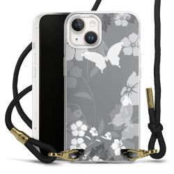 Carry Case Transparent Fabric black/gold