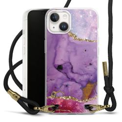 Carry Case Transparent Fabric black/gold