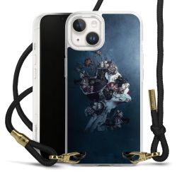 Carry Case Fabric black/gold