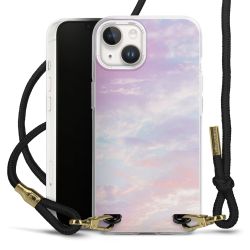 Carry Case Transparent Fabric black/gold