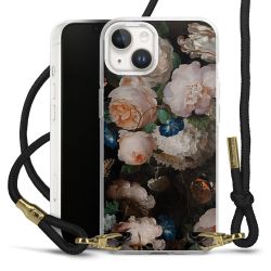 Carry Case Transparent Fabric black/gold