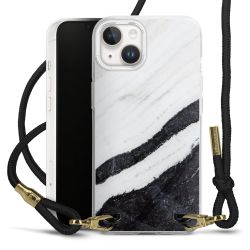 Carry Case Transparent Fabric black/gold