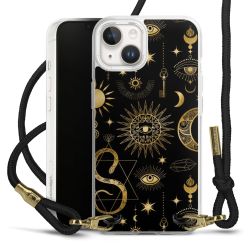 Carry Case Fabric black/gold