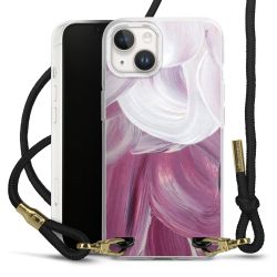 Carry Case Transparent Fabric black/gold