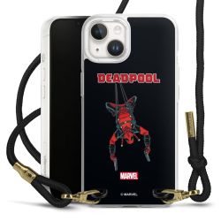 New Carry Case Transparent Stoff schwarz/gold