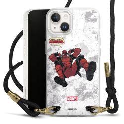 New Carry Case Transparent Stoff schwarz/gold