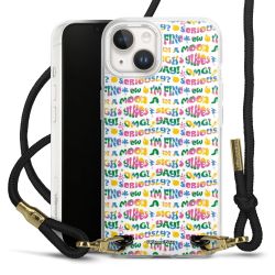 Carry Case Fabric black/gold