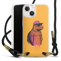 Carry Case Fabric black/gold