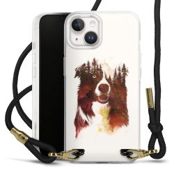 Carry Case Fabric black/gold