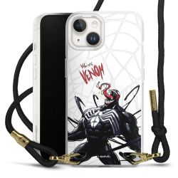 New Carry Case Transparent Stoff schwarz/gold