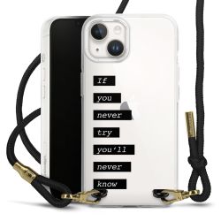 Carry Case Fabric black/gold