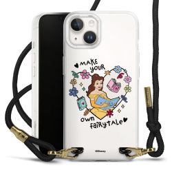 New Carry Case Transparent Stoff schwarz/gold