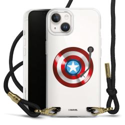 New Carry Case Transparent Stoff schwarz/gold