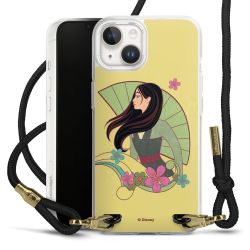 New Carry Case Transparent Stoff schwarz/gold