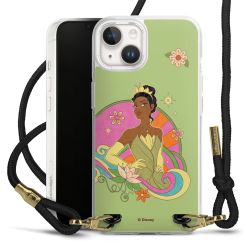 New Carry Case Transparent Stoff schwarz/gold